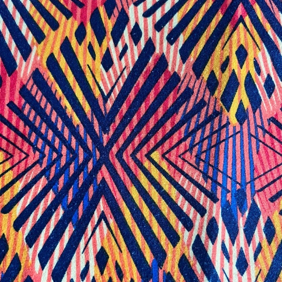 LuLaRoe Carly Dress Multicolored - Picture 2 of 3